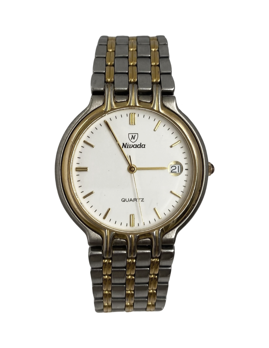 Reloj nivada shops quartz dorado