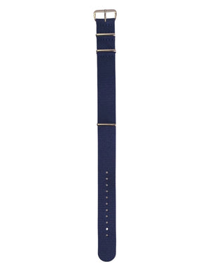 Correa de Reloj de Nylon Azul marino 20mm