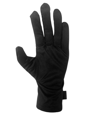 Heli guantes de presentación, microfibra, negro, talla M, 1 par