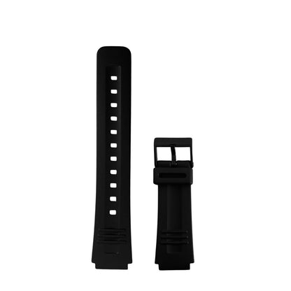 Correa de Reloj Casio Original Caucho Negro LDF-40-1A(3208)