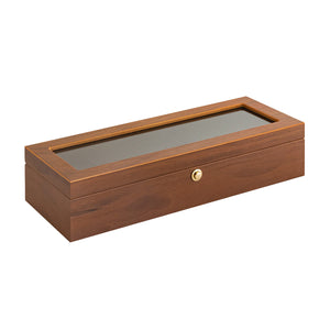 Estuche Mate con Ventana con Capacidad de 5 Relojes