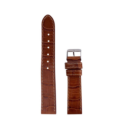 Correa de Reloj de Piel Coñac 18mm Outlet