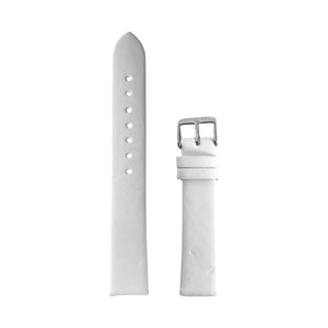 Correa de Reloj de Piel Blanco 20mm Outlet