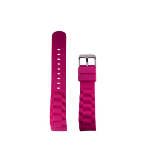 Correa de Reloj Calypso Original de Caucho Rosa K5231/2