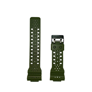 Correa de Reloj Casio Original Caucho Verde GA-110LP-3A