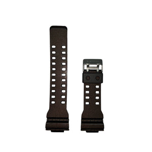 Correa de Reloj Casio Original Caucho Café GA-300A-5A