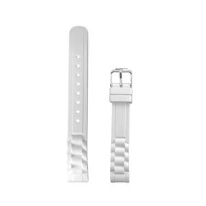Correa de Reloj Calypso Original Caucho Blanco K5232/1
