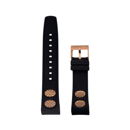 Correa de Reloj Lotus Original Caucho Negro 9987/1