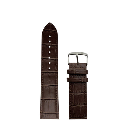 Correa de Reloj de Piel Marrón 24mm Outlet