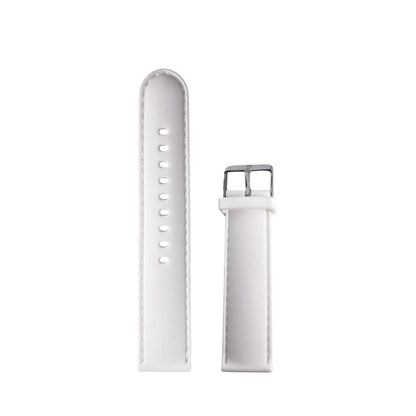 Correa de Reloj de Caucho Lisa Color Blanco 22mm Outlet