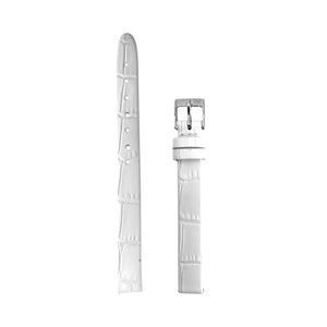 Correa de Reloj de Piel Blanco 10mm Outlet