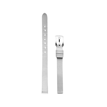 Correa de Reloj de Piel Blanco 8mm Outlet