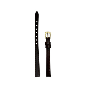Correa de Reloj de Piel Café 8mm Outlet