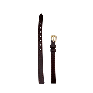Correa de Reloj de Piel Café, Coñac, Negro 8mm Outlet