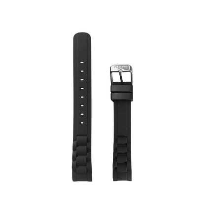 Correa de Reloj Calypso Original Caucho Negro K5232/7