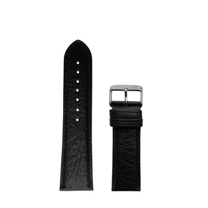 Correa de Reloj de Piel Negro, Marrón 12mm, 24mm Outlet