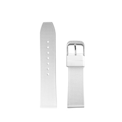 Correa de Reloj Lotus Original Caucho Blanco 15737/1