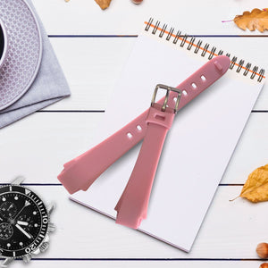 Correa de Reloj Calypso Original Caucho Rosa K5680/2