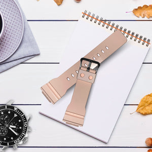 Correa de Reloj Casio Original Caucho Rosa GMA-S110MP-4A1