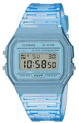 Reloj de Pulsera Casio F-91WS-2CF Azul Unisex