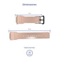 Correa de Reloj Casio Original Caucho Rosa GMA-S110MP-4A1