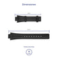 Correa Festina Original Piel Negro F16184/8
