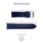 Correa Festina Original Piel Azul F16293/2