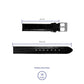 Correa Festina Original Piel Negro F16203/3