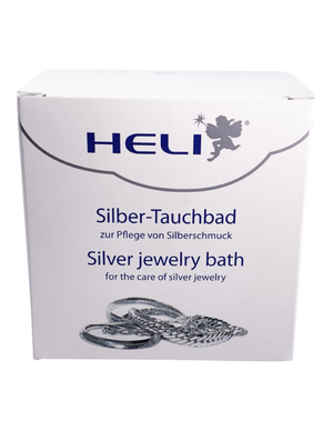 Líquido para limpiar joyería de plata Heli