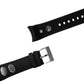 Correa de Reloj Lotus Original Caucho Negro 9986/2