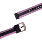 Correa Festina Original Poliuretano Negro/Lila F16274/3