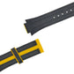 Correa Festina Original Piel Negro/Amarillo F16184/5