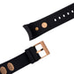 Correa de Reloj Lotus Original Caucho Negro 9987/1