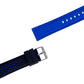 Correa de Reloj de Silicon Reversible Negra 22mm Outlet