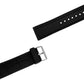 Correa de Reloj de Caucho Tipo Cocodrilo Negro 26mm Outlet