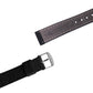 Correa de Reloj de Piel Negro 18mm Outlet