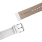 Correa de Reloj de Piel Blanco 24mm Outlet
