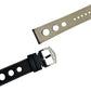 Correa de Reloj de Piel Negro 20mm, 22mm Outlet