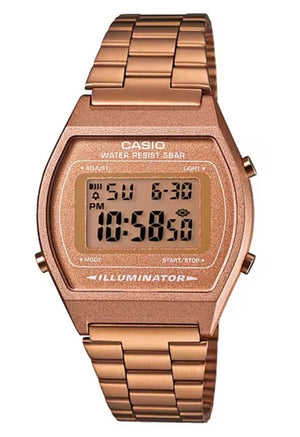 Reloj de Pulsera Casio B640WC-5AVT Oro Rosa para Dama