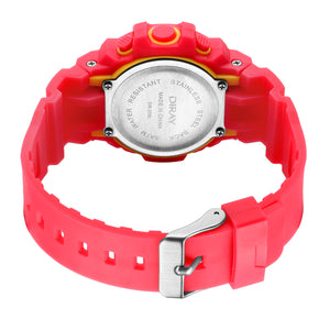 Reloj De Pulsera Diray Mujer Deportivo Dr208L5 Rosa Amarillo