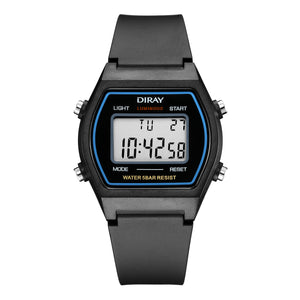 Reloj De Pulsera Diray Unisex Mujer Hombre DR362G2 Negro