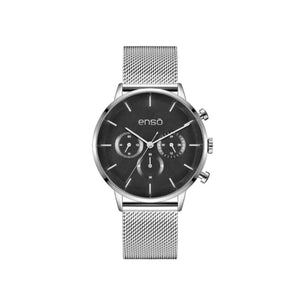 Reloj Enso Plateado Caballero modelo Ew1069g1