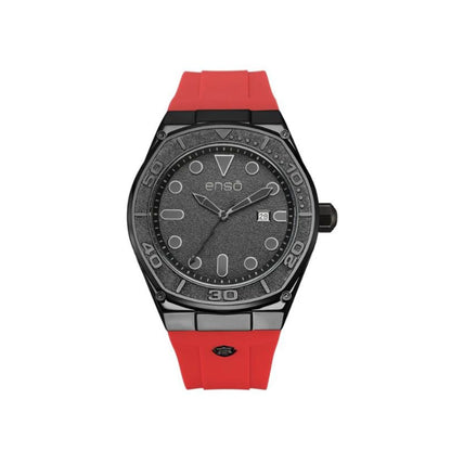 Reloj Enso Rojo Caballero modelo Men Black Ew1050g3