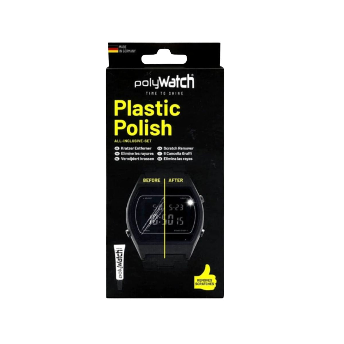 Polywatch pulidor para Micas, Cristales de Plástico y Acrilico de Reloj